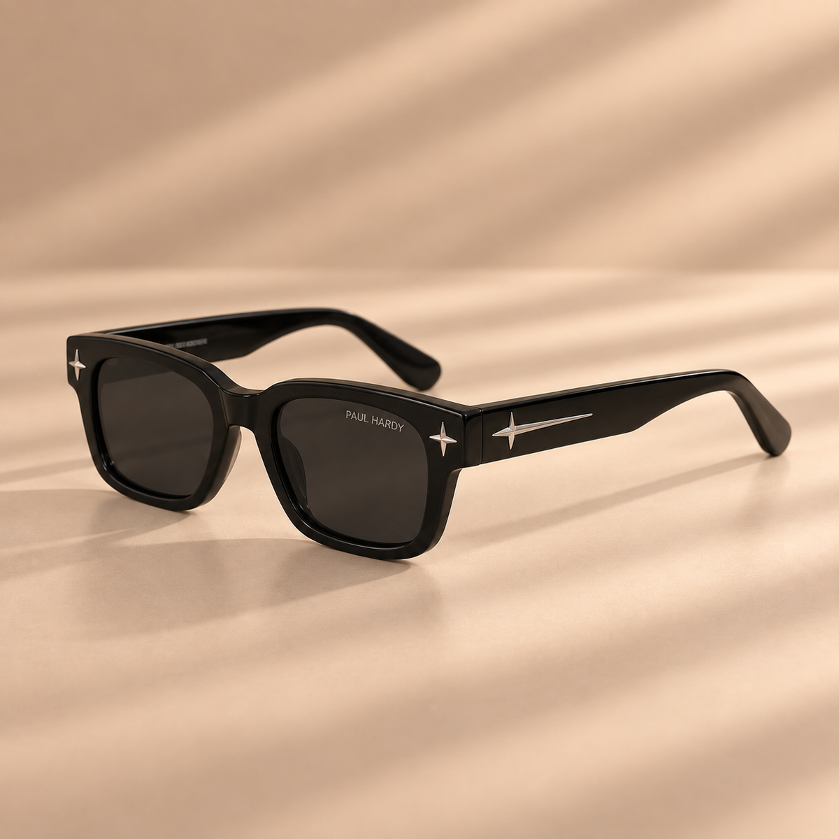Zikrain The Traitor II black smoke sunglasses, detail view