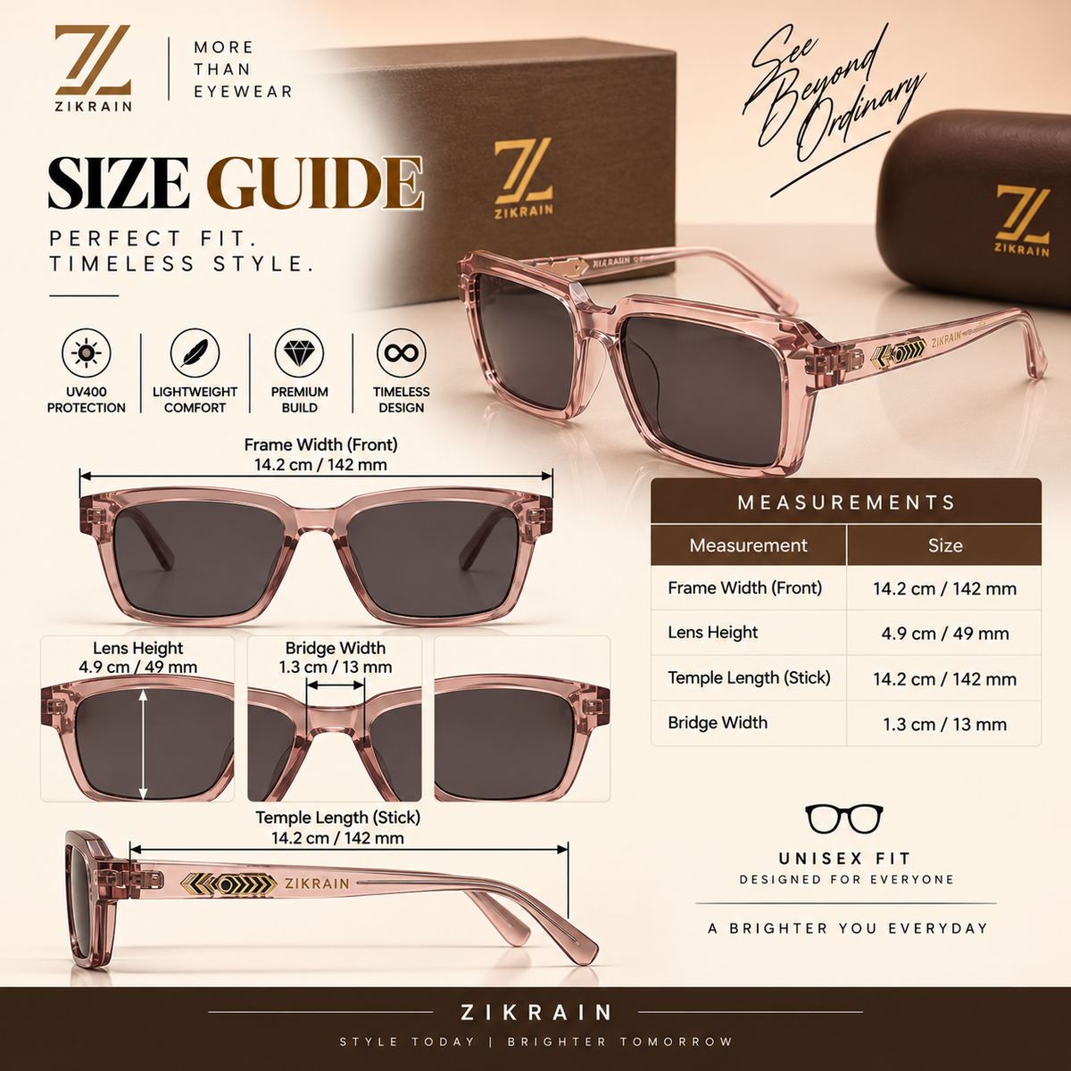 Rush — Black Acetate Sunglasses