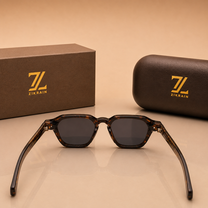 Zikrain Safari tortoiseshell sunglasses — view 4