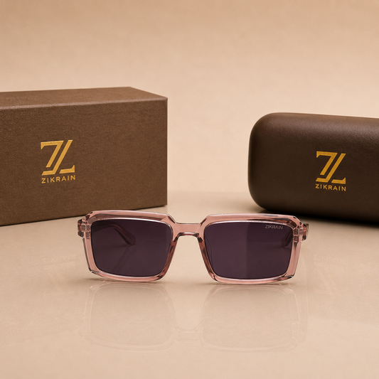 Zikrain Rush dynamic sunglasses in black acetate — product view 2