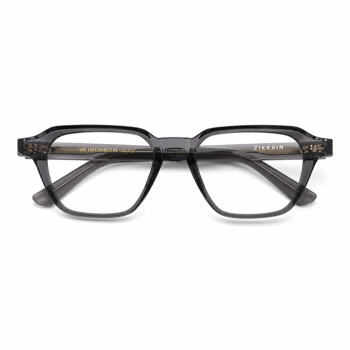 Zikrain Drip — aviator sunglasses in black acetate with UV400 polarized lenses